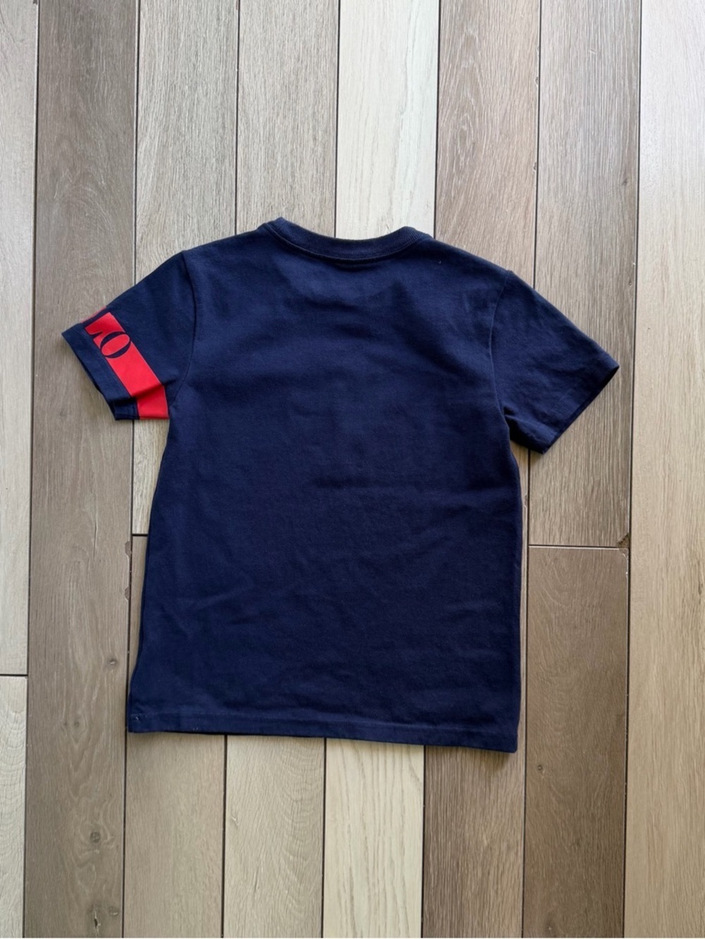 Polo Ralph Lauren Boys' Navy Blue T-Shirt - Picture 4 of 4
